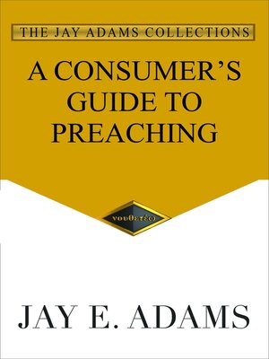cover image of A Consumer's Guide to Preaching